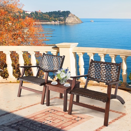 3pcs rattan patio chair - chair, &